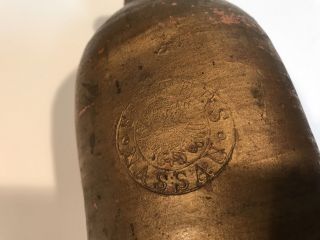ANTIQUE STONEWARE POTTERY BOTTLE SELTER ' S MINERAL WATER NASSAU GERMANY 1800 ' s 3