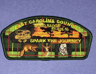 Bsa East Carolina Council - - S7 - 426 - 16 Wood Badge Csp Spark The Journey