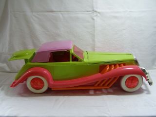Vintage 1986 Jem And The Holograms Rockin Roadster 24” Car With Radio Hasbro