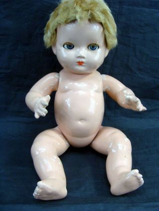VINTAGE 1930/40 ' s? EFFANBEE PATSY COMPOSITION BABY DOLL 12 