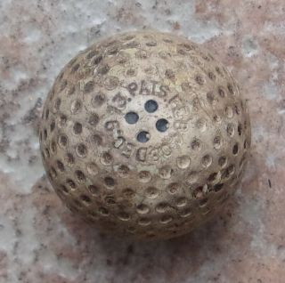 Antique Vintage Colonel Dimple Patent December 9 1913 Golf Ball