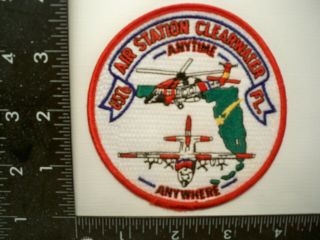 Federal Coast Guard Uscg Air Station Clearwater,  Fl Patch Aviation Police Sar