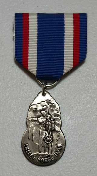 Valley Forge Trail Medal Boy Scouts Of America Bsa Cradle Of Liberty Council