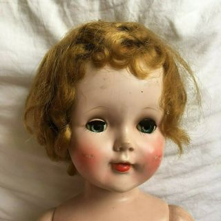 Pretty American Character Sweet Sue Walker Hard Plastic Doll About 24” Tall