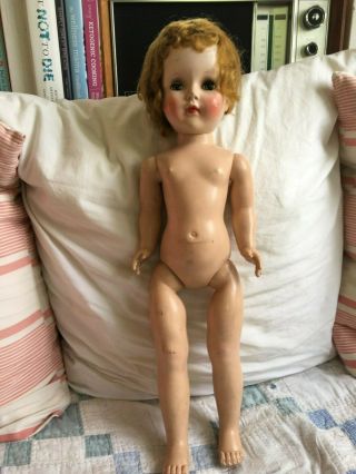 Pretty American Character Sweet Sue Walker Hard Plastic Doll about 24” Tall 7