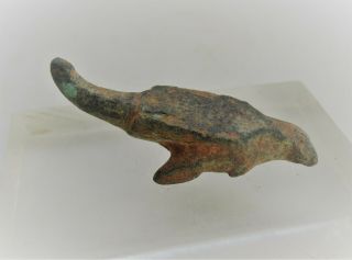 DETECTOR FINDS ANCIENT ROMAN BRONZE OBJECT IN THE FORM OF A ANIMAL 2