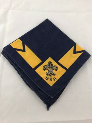Vintage Boy Scouts Of America Neckerchief Scarf Bsa