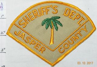 South Carolina,  Jasper County Sheriff 