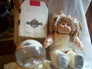 Vintage Cabbage Patch Kids Young Astronaut Girl Doll