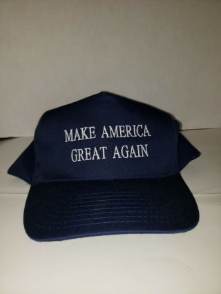Make America Great Again - Donald Trump 2016 Hat Cap Navy Blue - Republican