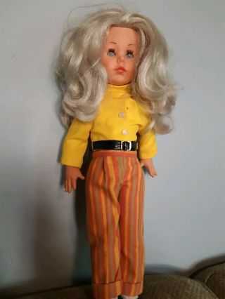 Vintage 1967 Italocremona Doll With Clothes