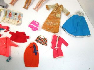 Vintage Topper Dawn And JPI Star Dolls With The Pussycats Doll Case & Clothes 4