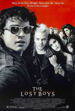 013 The Lost Boys - Vampire Thriller Usa Movie 24 " X35 " Poster