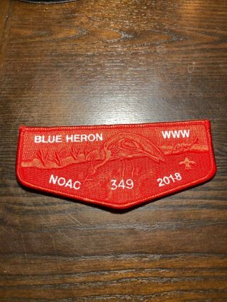 Oa Blue Heron Lodge 349 Red 2018 Noac Flap