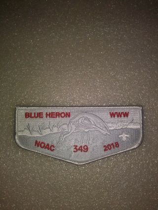 Oa 349 Blue Heron Lodge Flap S - ? 2018 Noac White Ghost