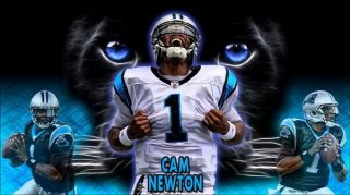 041 Cam Newton - Carolina Panthers Nfl Player 42 " X24 " Poster