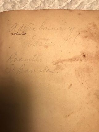 Antique Child ' s Book dated 1849 