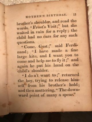 Antique Child ' s Book dated 1849 