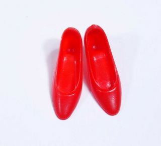 Htf Vintage Francie Dolls Soft Red Heels Shoes Japan