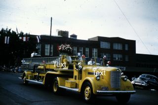 Fire Apparatus Slides (14) Waynesboro Pa 1957 Cumberland Valley Vol Firemen 