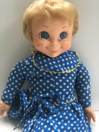 Vintage 1967 Mrs Beasley Doll Family Affair Mute/no Glasses -