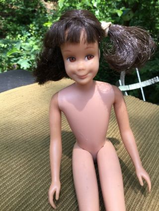 1963 Scooter Skipper’s Friend Barbie Doll,  Brunette & Freckles 2