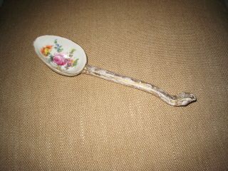 German Porcelain Tureen / Sauce Spoon