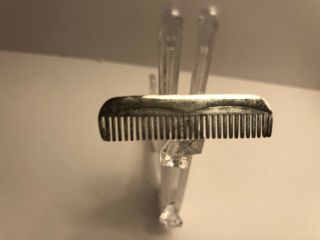 . 925 Sterling Reed And Barton Beard Mustache Comb 2