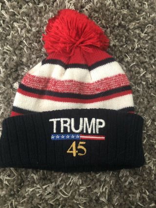 58th Presidential Inauguration 2017 45th President Donald Trump Winter Snow Hat