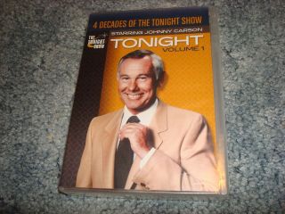 Johnny Carson 4 Decades Of The Tonight Show Volume 1 Seven 7 Dvd Set
