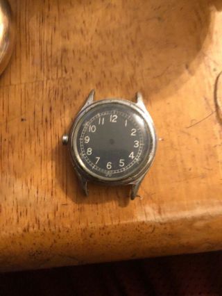 Vintage Military Bulova Case And Dial.