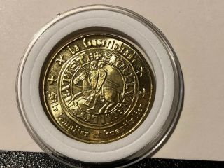 Knights Templar La Couvertoirade - Monnaie De Paris Coin/token