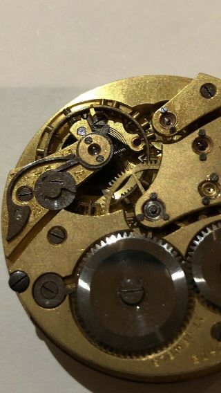 Antique J W Benson London Micro Regulator Temp Compensating Watch Movement