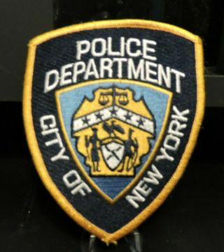 Patch Retired: City Of York,  Ny Police Dept.  Patch