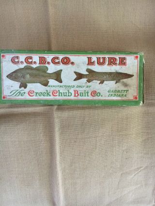 Lure & Box,  C.  C.  B.  C.  O - The Creek Chub Bait Co. ,  No.  700 Pikie Minnow