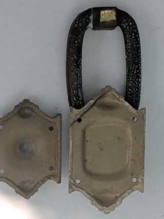 Arts & Crafts Hammered Brass Doorknocker 5