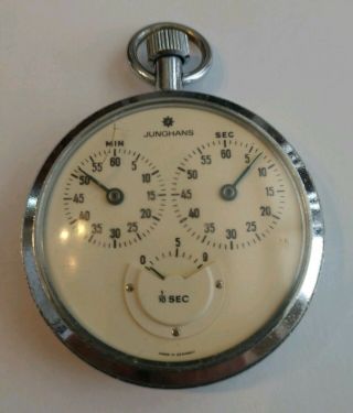 Vintage Junghans Stopwatch Made In Germany Not