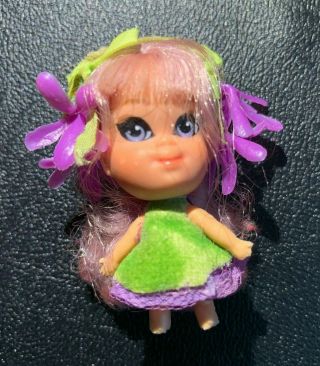 Vintage Little Kiddles Mini Doll Mattel