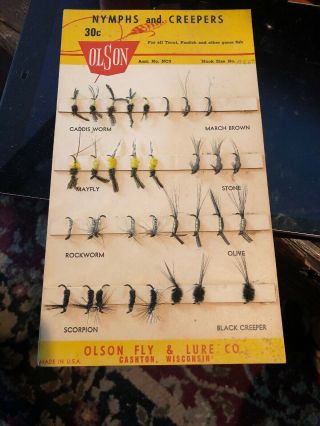 Vintage Wisconsin Fishing Lure.  Worth Musky Fin And Olson Musky Dragon.  Ok Shape