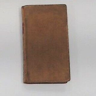 Antique 1817 The Shipwreck By William Falconer Leather Bound Pocket Book - C23