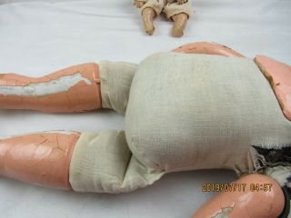 A Large Composition Doll.  Small Mme Alexander Composition Doll TLC 4