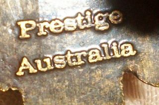 Two Furniture Handles Decorative Brass Tone by Prestige - Australia 4