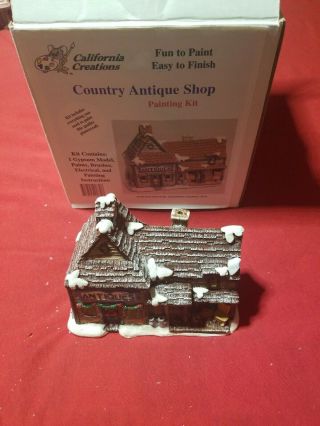 Ceramic Country Antique Shop By,  California Creations - Expertly Painted