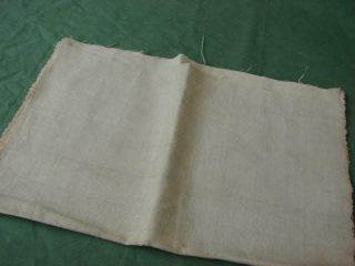 Piece Vint Linen Fabric For Embroidery,  Lace Making,  Crafts From Convent 47 X 46in