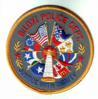 Patch Police Biloxy Mississippi