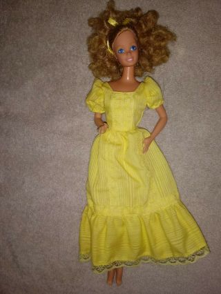 Vintage 198os Magic Curl Barbie Doll Superstar Outfit 3856