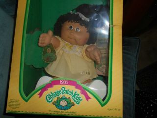 Vintage 1985 Cabbage Patch Kid Lesley Noreen With Certificates
