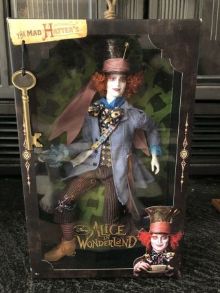 2009 Disney Barbie Collector The Mad Hatter Alice In Wonderland Nrfb T2104