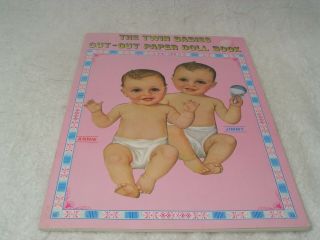 The Twin Babies Cut - Out Paper Doll Book (1983)