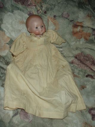 Antique German Bye Lo Baby Doll Marked 1925 2/0 Germany Bisque Head 11 "